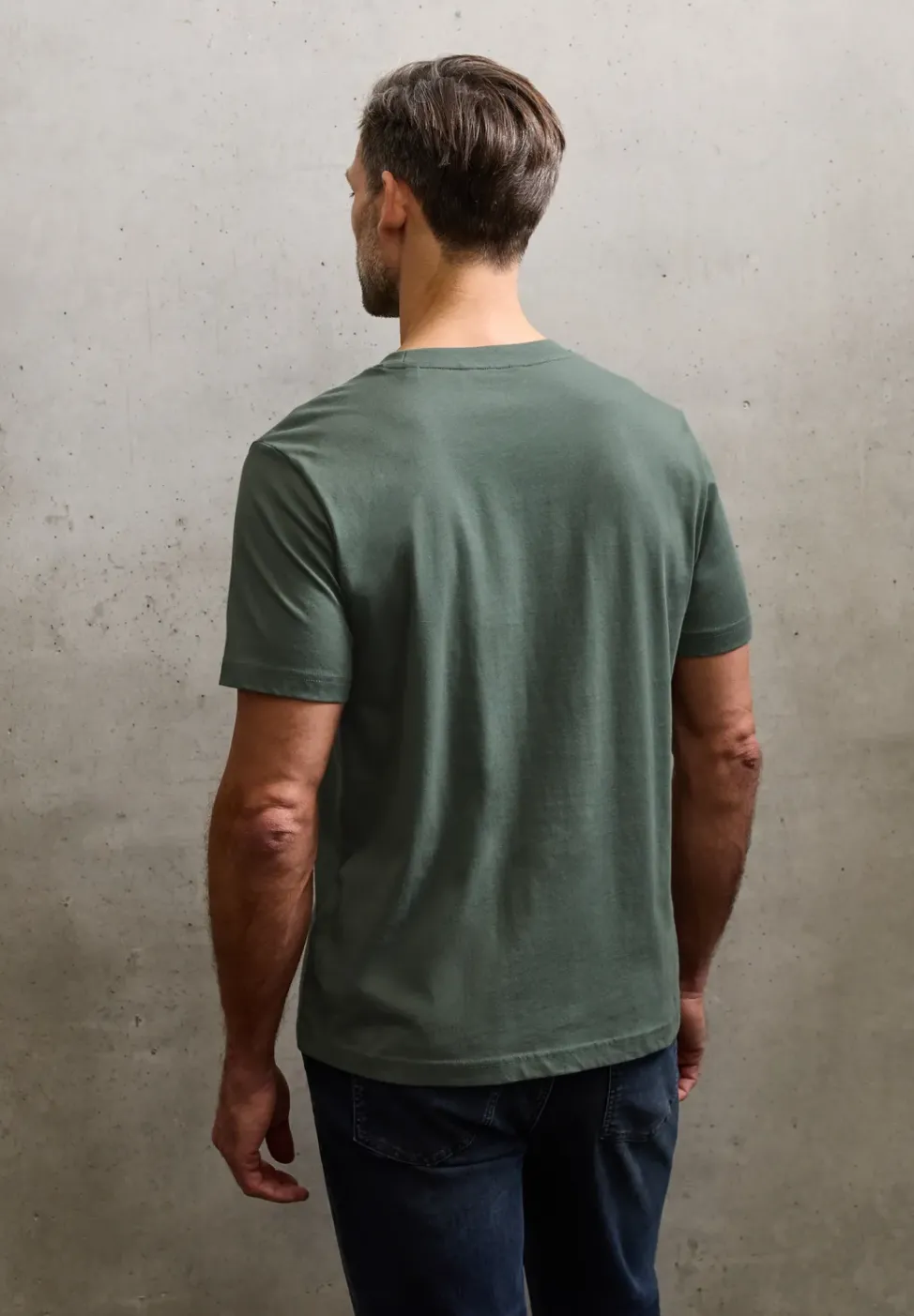 T-Shirt mit Brusttasche