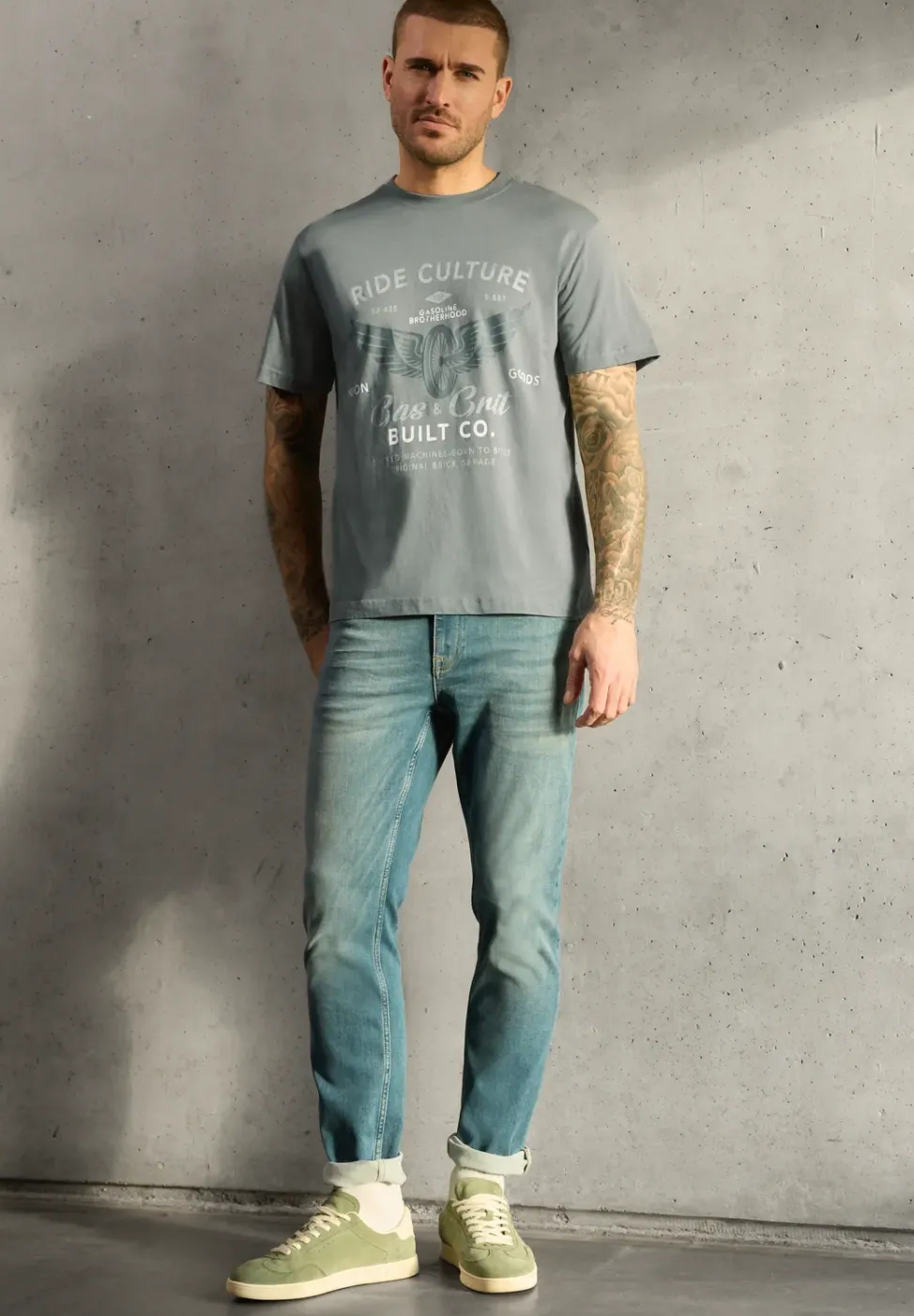 T-Shirt mit Frontprint
