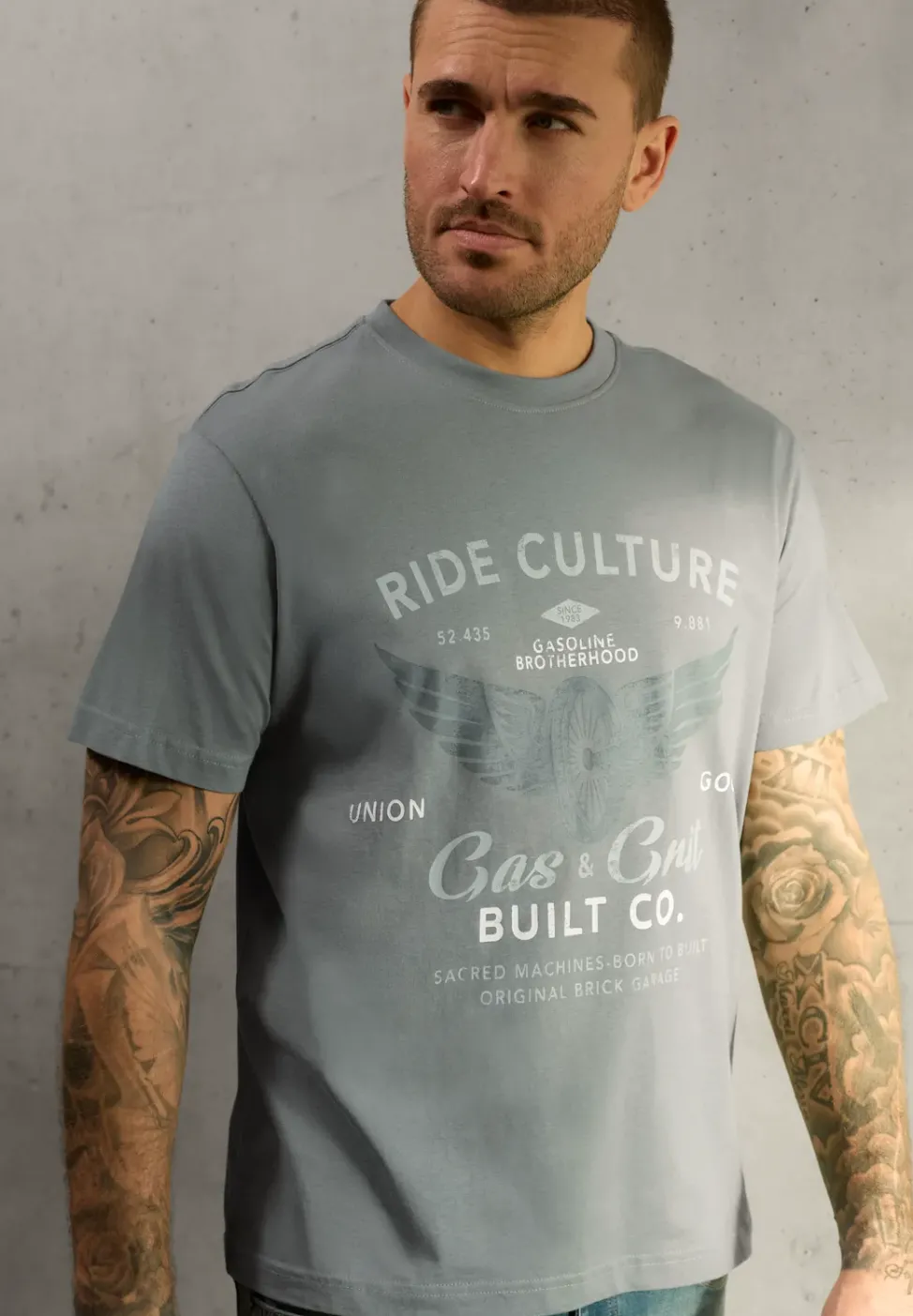 T-Shirt mit Frontprint