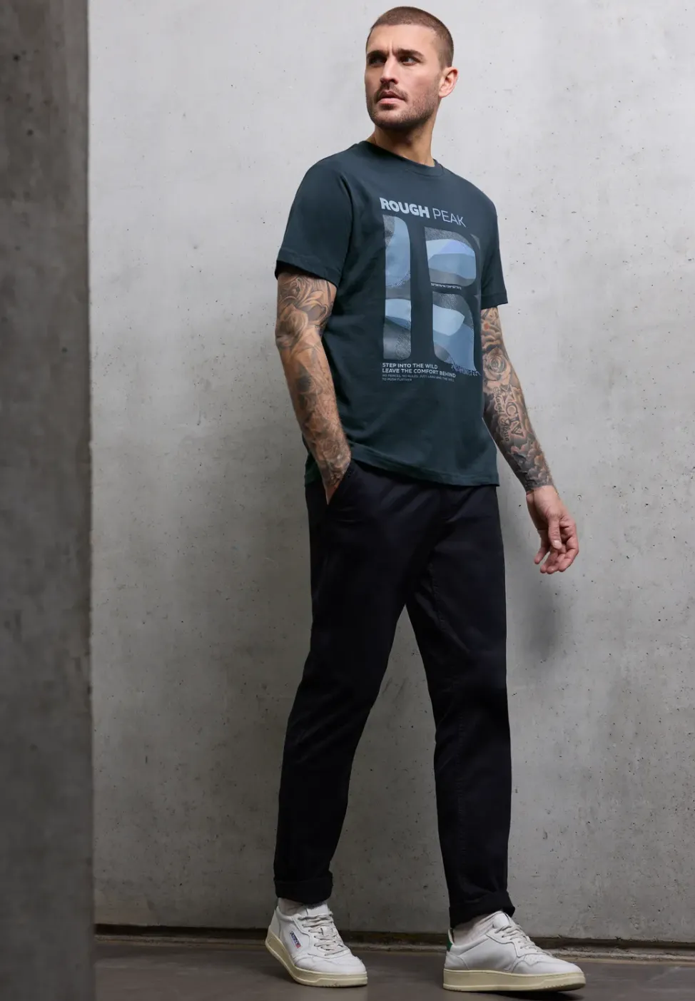 T-Shirt mit Frontprint