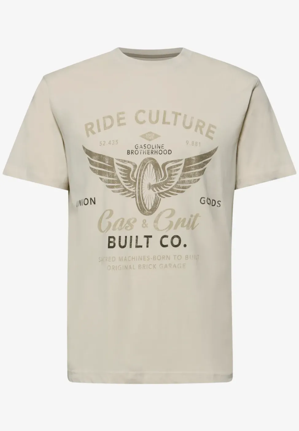 T-Shirt mit Frontprint