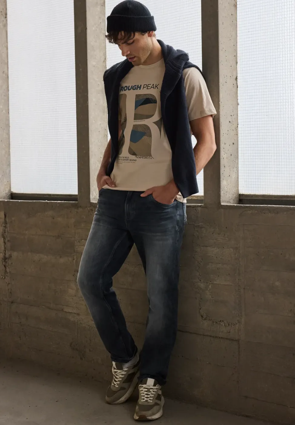 T-Shirt mit Frontprint