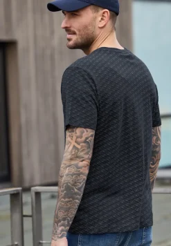 T-Shirt mit grafischem Minimal Print