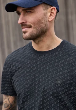 T-Shirt mit grafischem Minimal Print