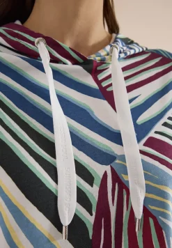 T-Shirt mit Hoodie und Grafikprint