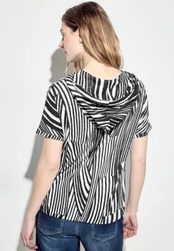 T-Shirt mit Kapuze