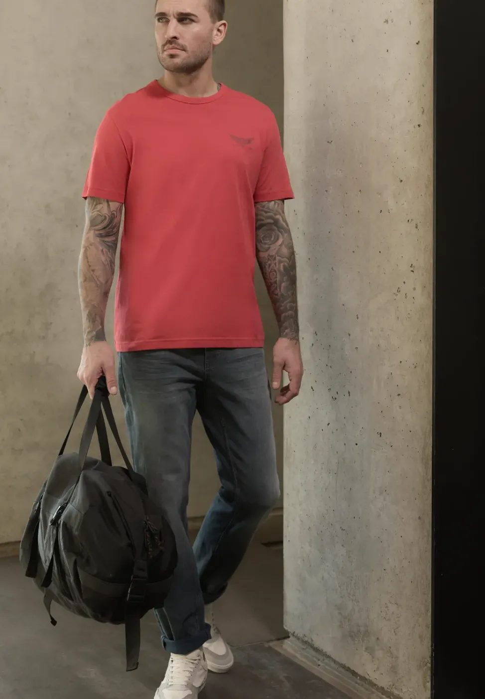 T-Shirt mit kleinem Print