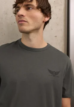 T-Shirt mit kleinem Print