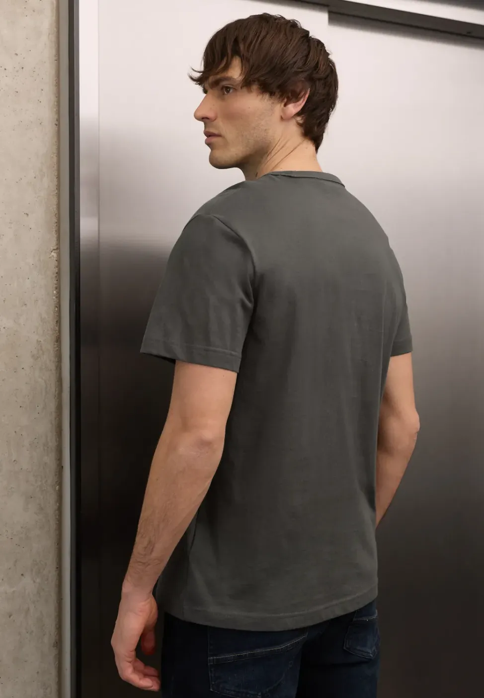 T-Shirt mit kleinem Print