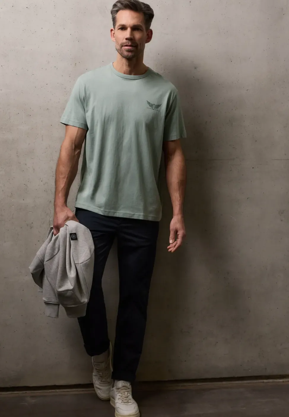 T-Shirt mit kleinem Print