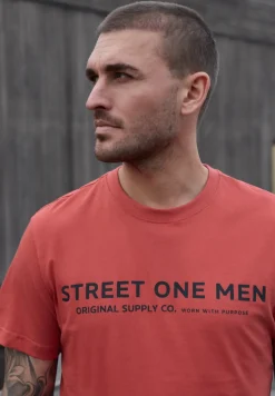 T-Shirt mit Logo-Print