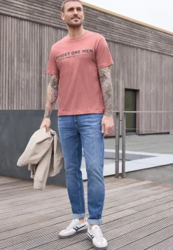 T-Shirt mit Logo-Print