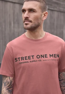 T-Shirt mit Logo-Print