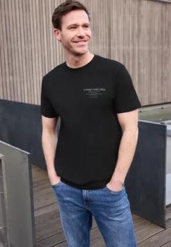 T-Shirt mit Logo-Print