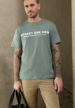 T-Shirt mit Logo-Print