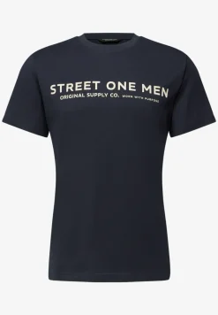 T-Shirt mit Logo-Print