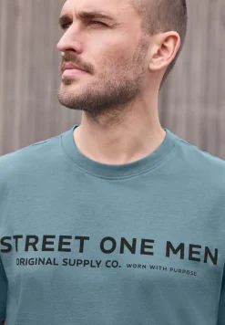 T-Shirt mit Logo-Print