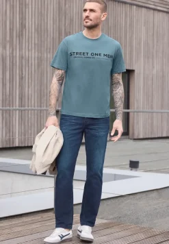 T-Shirt mit Logo-Print