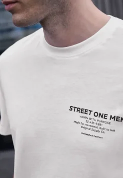 T-Shirt mit Logo-Print