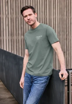 T-Shirt mit Logo-Print