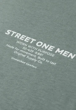 T-Shirt mit Logo-Print