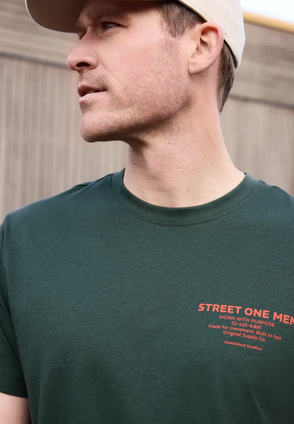 T-Shirt mit Logo-Print