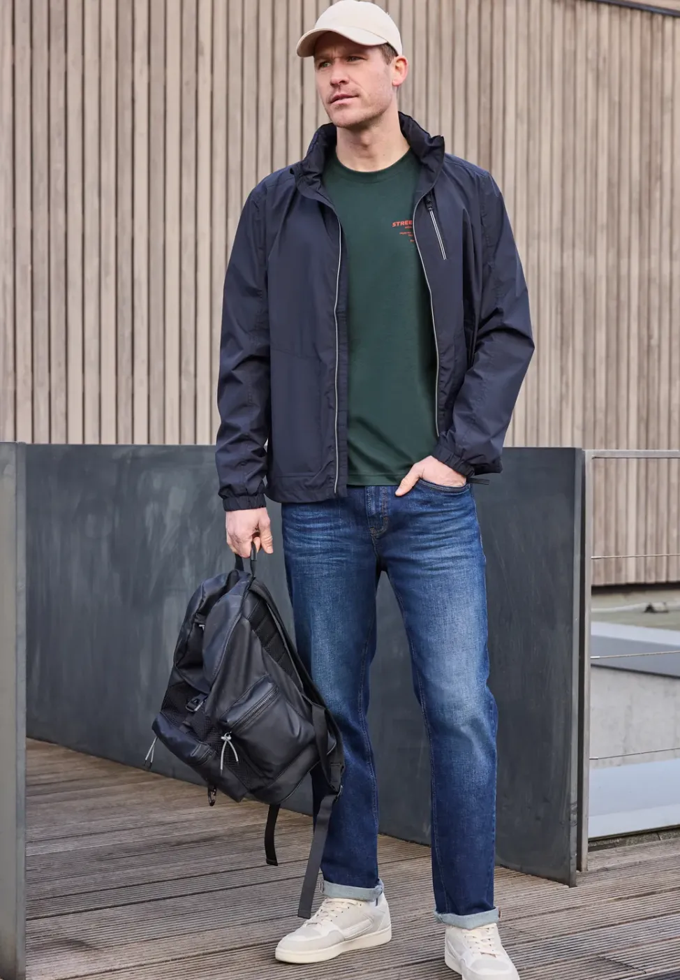 T-Shirt mit Logo-Print