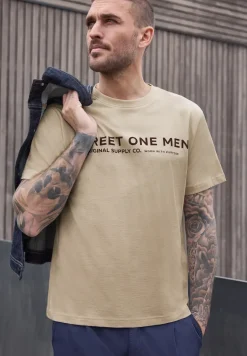T-Shirt mit Logo-Print