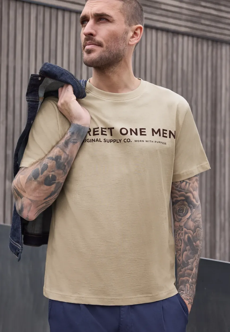 T-Shirt mit Logo-Print