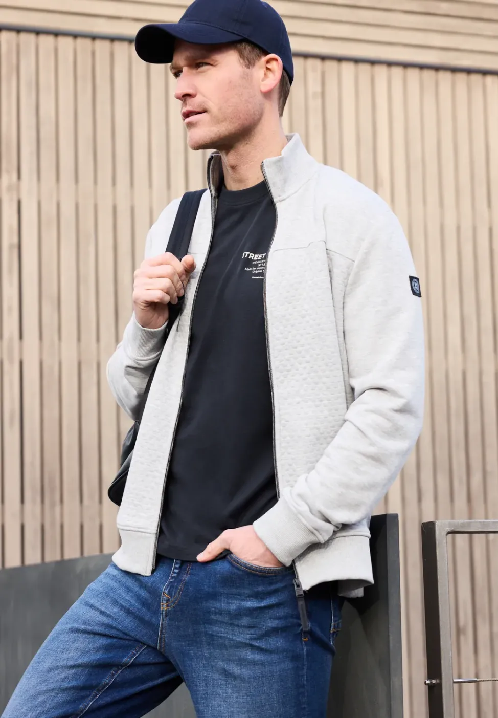 T-Shirt mit Logo-Print