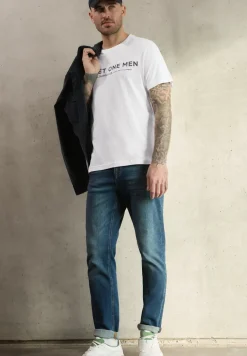 T-Shirt mit Logo-Print