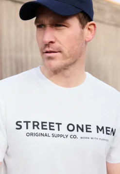 T-Shirt mit Logo-Print