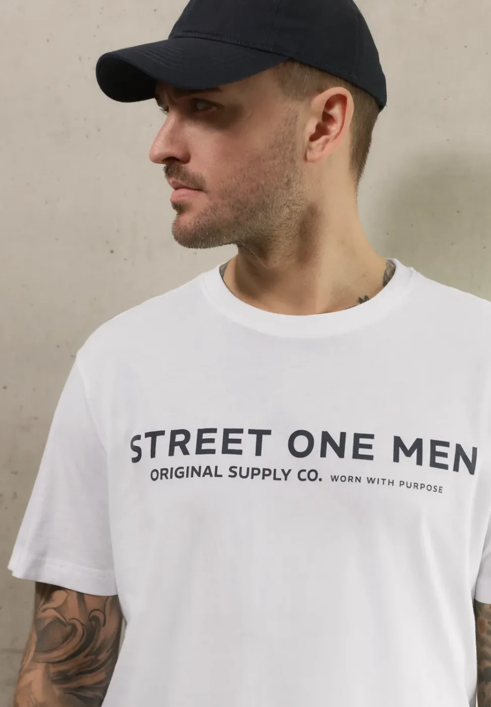 T-Shirt mit Logo-Print