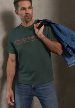 T-Shirt mit Logo-Print
