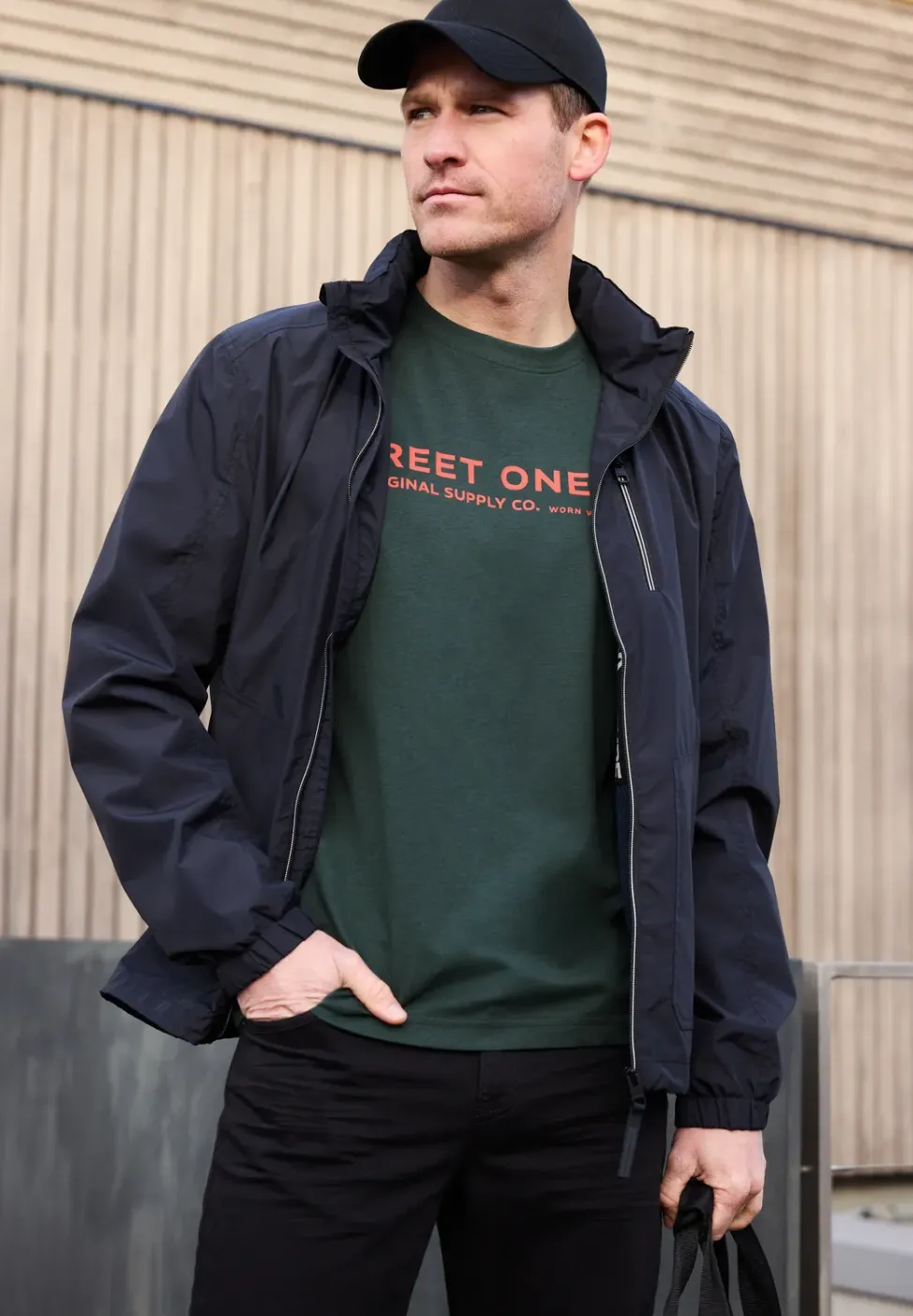 T-Shirt mit Logo-Print