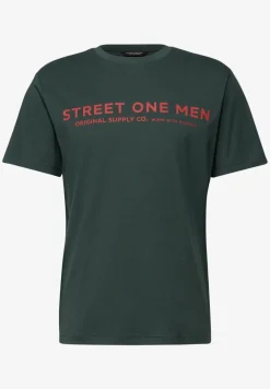 T-Shirt mit Logo-Print