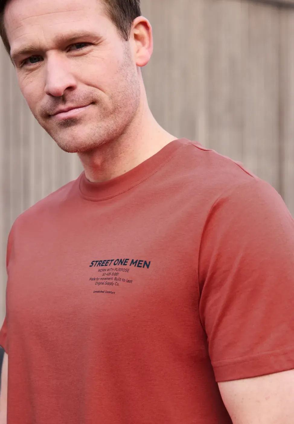 T-Shirt mit Logo-Print