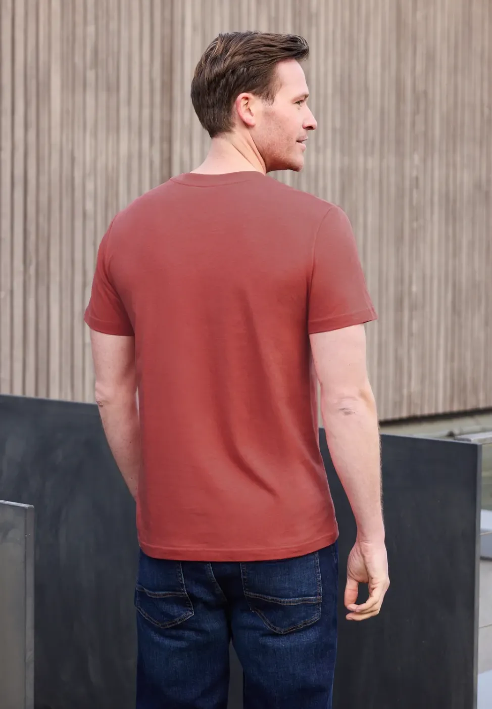 T-Shirt mit Logo-Print