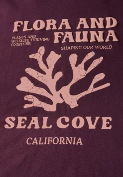 T-Shirt mit maritimem Print