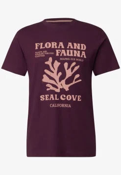 T-Shirt mit maritimem Print
