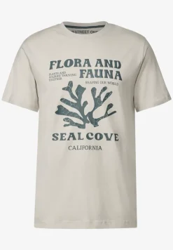 T-Shirt mit maritimem Print