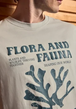 T-Shirt mit maritimem Print