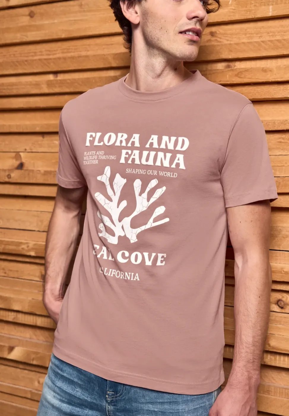 T-Shirt mit maritimem Print