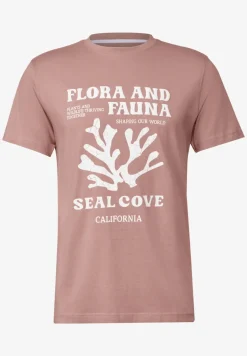 T-Shirt mit maritimem Print