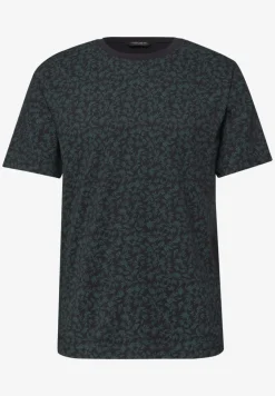 T-Shirt mit Rundhals und Allover-Print