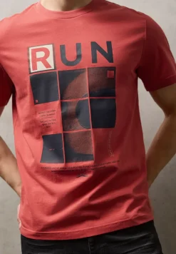 T-Shirt mit Rundhals und Artwork