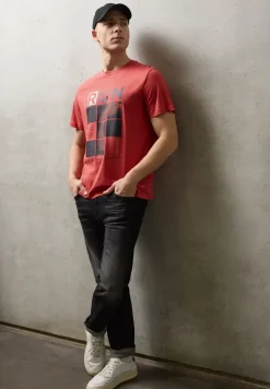 T-Shirt mit Rundhals und Artwork