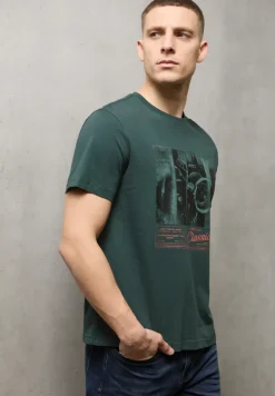 T-Shirt mit Rundhals und Artwork