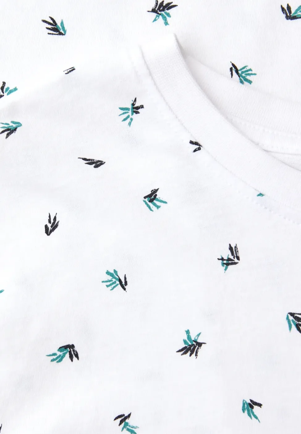 T-Shirt mit Rundhals und Allover-Print