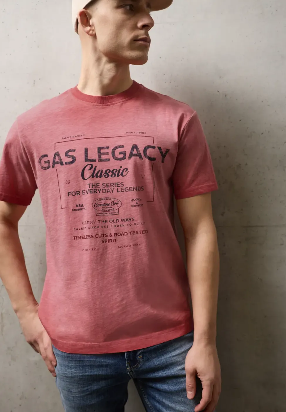 T-Shirt mit Rundhals und Artwork